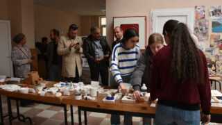 Célébration de la journée nationale de l’étudiant. 69 Celebration de la journee national de letudiant par le departement d architecture jeudi 18mai au campus d El kseur.074 1