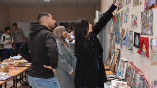 Célébration de la journée nationale de l’étudiant. 79 Celebration de la journee national de letudiant par le departement d architecture jeudi 18mai au campus d El kseur.084 1