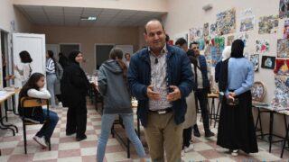 Célébration de la journée nationale de l’étudiant. 81 Celebration de la journee national de letudiant par le departement d architecture jeudi 18mai au campus d El kseur.086 1