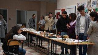 Célébration de la journée nationale de l’étudiant. 83 Celebration de la journee national de letudiant par le departement d architecture jeudi 18mai au campus d El kseur.088 1