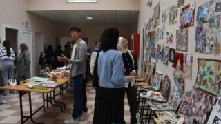 Célébration de la journée nationale de l’étudiant. 84 Celebration de la journee national de letudiant par le departement d architecture jeudi 18mai au campus d El kseur.089 1