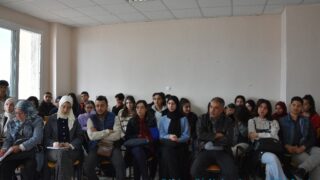 Célébration de la journée nationale de l’étudiant. 99 Celebration de la journee national de letudiant par le departement d architecture jeudi 18mai au campus d El kseur.104 1