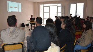 Célébration de la journée nationale de l’étudiant. 122 Celebration de la journee national de letudiant par le departement d architecture jeudi 18mai au campus d El kseur.127 1