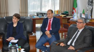 Visite de son excellence l’ambassadeur de la république du Mozambique en Algérie 10 Visite de son excellence lambassadeur de la republique du Mozambique en Algeri M CARVALH MUARIA a luniversite de Abderrahmane 07