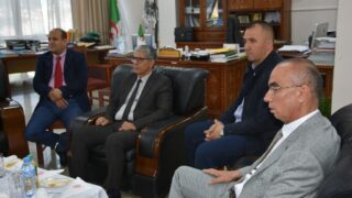 Visite de son excellence l’ambassadeur de la république du Mozambique en Algérie 12 Visite de son excellence lambassadeur de la republique du Mozambique en Algeri M CARVALH MUARIA a luniversite de Abderrahmane 08