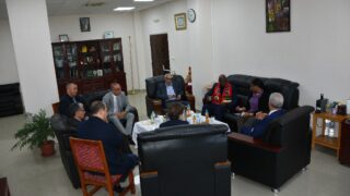 Visite de son excellence l’ambassadeur de la république du Mozambique en Algérie 42 Visite de son excellence lambassadeur de la republique du Mozambique en Algeri M CARVALH MUARIA a luniversite de Abderrahmane 42