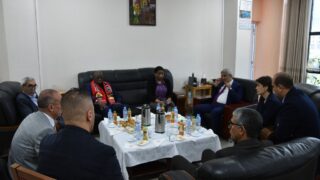 Visite de son excellence l’ambassadeur de la république du Mozambique en Algérie 43 Visite de son excellence lambassadeur de la republique du Mozambique en Algeri M CARVALH MUARIA a luniversite de Abderrahmane 43