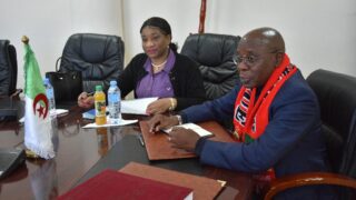 Visite de son excellence l’ambassadeur de la république du Mozambique en Algérie 48 Visite de son excellence lambassadeur de la republique du Mozambique en Algeri M CARVALH MUARIA a luniversite de Abderrahmane 48