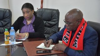 Visite de son excellence l’ambassadeur de la république du Mozambique en Algérie 59 Visite de son excellence lambassadeur de la republique du Mozambique en Algeri M CARVALH MUARIA a luniversite de Abderrahmane 59