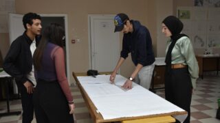 l'affichage atelier de projet / Licence 1_Département d’architecture. 43 L affichage atelier de projet Licence departement d architecture 31 mai au campus d El kseur .117