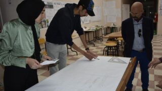 l'affichage atelier de projet / Licence 1_Département d’architecture. 52 L affichage atelier de projet Licence departement d architecture 31 mai au campus d El kseur .122