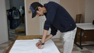 l'affichage atelier de projet / Licence 1_Département d’architecture. 44 L affichage atelier de projet Licence departement d architecture 31 mai au campus d El kseur .124