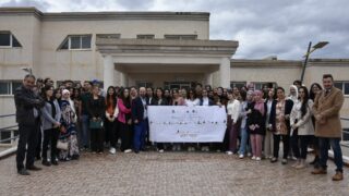 l'affichage atelier de projet / Licence 1_Département d’architecture. 133 L affichage atelier de projet Licence departement d architecture 31 mai au campus d El kseur .133