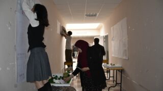 l'affichage atelier de projet / Licence 1_Département d’architecture. 114 L affichage atelier de projet Licence departement d architecture 31 mai au campus d El kseur .53