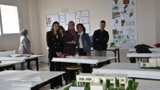 l'affichage atelier de projet / Licence 1_Département d’architecture. 116 L affichage atelier de projet Licence departement d architecture 31 mai au campus d El kseur .55