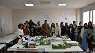 l'affichage atelier de projet / Licence 1_Département d’architecture. 127 L affichage atelier de projet Licence departement d architecture 31 mai au campus d El kseur .67