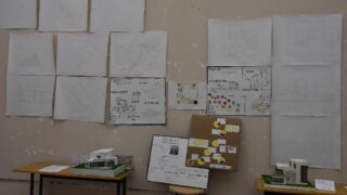 l'affichage atelier de projet / Licence 1_Département d’architecture. 6 L affichage atelier de projet Licence departement d architecture 31 mai au campus d El kseur .76