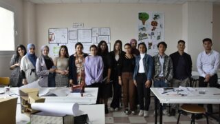 l'affichage atelier de projet / Licence 1_Département d’architecture. 21 L affichage atelier de projet Licence departement d architecture 31 mai au campus d El kseur .90