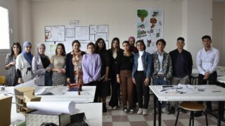 l'affichage atelier de projet / Licence 1_Département d’architecture. 5 L affichage atelier de projet Licence departement d architecture 31 mai au campus d El kseur .91