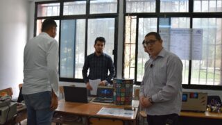 Présentation des Projets de Fin de Cycle PFC Licence (3ème année). 56 La presentation des projets de fin de cycle Licence 3eme annee organisees par le departement dAutomatique Telecommunication et 72