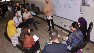 La tenue du focus group atelier 4 intitulee Cadre de vie des etudiants le 04 06 2023.124