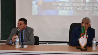 La rentree universitaire 2023 2024 organise par le departement d architecture au campus d Elkseur le 24 09 2024015