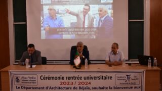 La rentree universitaire 2023 2024 organise par le departement d architecture au campus d Elkseur le 24 09 2024017