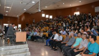 La rentree universitaire 2023 2024 organise par le departement d architecture au campus d Elkseur le 24 09 2024025