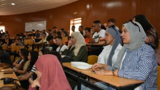 La rentree universitaire 2023 2024 organise par le departement d architecture au campus d Elkseur le 24 09 2024030