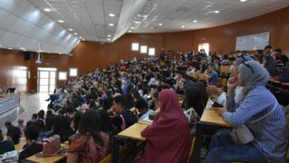 La rentree universitaire 2023 2024 organise par le departement d architecture au campus d Elkseur le 24 09 2024032