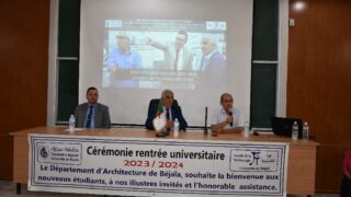 La rentree universitaire 2023 2024 organise par le departement d architecture au campus d Elkseur le 24 09 2024047