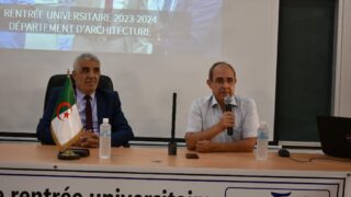 La rentree universitaire 2023 2024 organise par le departement d architecture au campus d Elkseur le 24 09 2024048