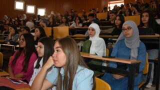 La rentree universitaire 2023 2024 organise par le departement d architecture au campus d Elkseur le 24 09 2024054