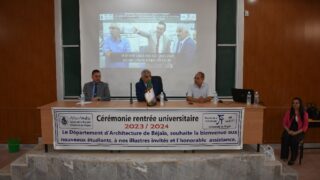 La rentree universitaire 2023 2024 organise par le departement d architecture au campus d Elkseur le 24 09 2024058