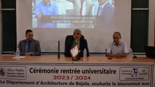 La rentree universitaire 2023 2024 organise par le departement d architecture au campus d Elkseur le 24 09 2024059
