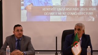 La rentree universitaire 2023 2024 organise par le departement d architecture au campus d Elkseur le 24 09 2024062