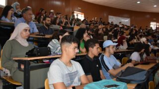 La rentree universitaire 2023 2024 organise par le departement d architecture au campus d Elkseur le 24 09 2024074