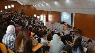 La rentree universitaire 2023 2024 organise par le departement d architecture au campus d Elkseur le 24 09 2024084