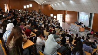 La rentree universitaire 2023 2024 organise par le departement d architecture au campus d Elkseur le 24 09 2024085