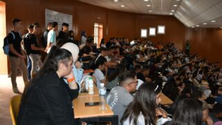 La rentree universitaire 2023 2024 organise par le departement d architecture au campus d Elkseur le 24 09 2024087