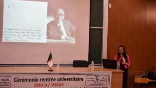 La rentree universitaire 2023 2024 organise par le departement d architecture au campus d Elkseur le 24 09 2024108