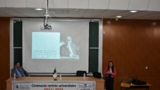 La rentree universitaire 2023 2024 organise par le departement d architecture au campus d Elkseur le 24 09 2024111