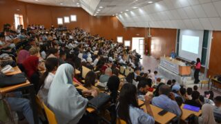 La rentree universitaire 2023 2024 organise par le departement d architecture au campus d Elkseur le 24 09 2024136