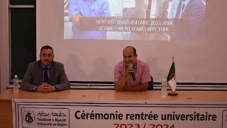 La rentree universitaire 2023 2024 organise par le departement d architecture au campus d Elkseur le 24 09 2024139