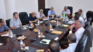 Installation du Pr. BRADAI Mokrane en qualité de nouveau doyen de la faculté de Technologie 59 Installation du Pr BRADAI Mokrane en qualite de nouveau doyen de la faculte de Technologie le 16 10 202304