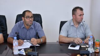 Installation du Pr. BRADAI Mokrane en qualité de nouveau doyen de la faculté de Technologie 61 Installation du Pr BRADAI Mokrane en qualite de nouveau doyen de la faculte de Technologie le 16 10 202306