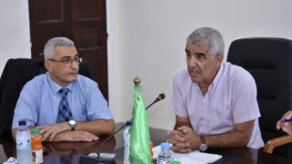 Installation du Pr. BRADAI Mokrane en qualité de nouveau doyen de la faculté de Technologie 55 Installation du Pr BRADAI Mokrane en qualite de nouveau doyen de la faculte de Technologie le 16 10 202309