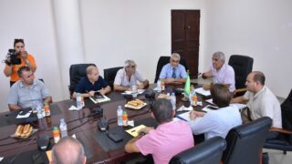 Installation du Pr. BRADAI Mokrane en qualité de nouveau doyen de la faculté de Technologie 66 Installation du Pr BRADAI Mokrane en qualite de nouveau doyen de la faculte de Technologie le 16 10 202313