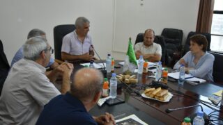 Installation du Pr. BRADAI Mokrane en qualité de nouveau doyen de la faculté de Technologie 5 Installation du Pr BRADAI Mokrane en qualite de nouveau doyen de la faculte de Technologie le 16 10 202334