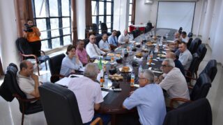 Installation du Pr. BRADAI Mokrane en qualité de nouveau doyen de la faculté de Technologie 15 Installation du Pr BRADAI Mokrane en qualite de nouveau doyen de la faculte de Technologie le 16 10 202340